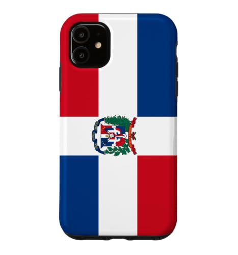Dominican Republic Flag Colors Gift for Dominicans �X�}�z�P�[�X iPhone 11 �p