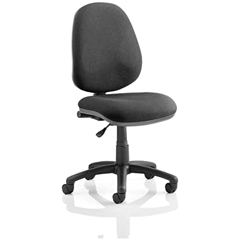 Trexus Office Operator Chair Permanent Contact High Back H510m W465xD450xH425-540mm Charcoal Cover