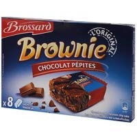 Amazon.com : Brossard Brownie Chocolat (x8) 240g : Grocery