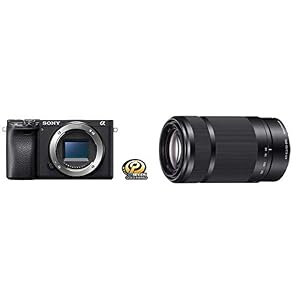 Sony Alpha a6400 Mirrorless Camera: Compact APS-C Interchangeable Lens Digital Camera and Sony E 55-210mm F4.5-6.3 Lens for Sony E-Mount Cameras (Black)