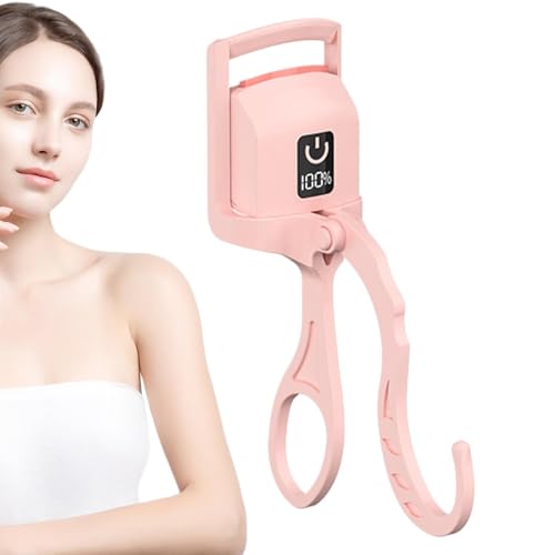 電動まつげカーラー、女性用の加熱まつげカーラー | ホットまつげカーラー充電式,一定の温度制御、デジタルパワーディスプレイ、24時間の長持ちするカール