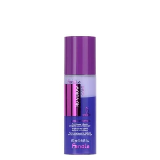 Fanola No Yellow Care 2-fas dryck tvåfas lämna balsam 150 ml