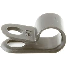 3/16" Black Nylon Cable Clamps - pack of 50
