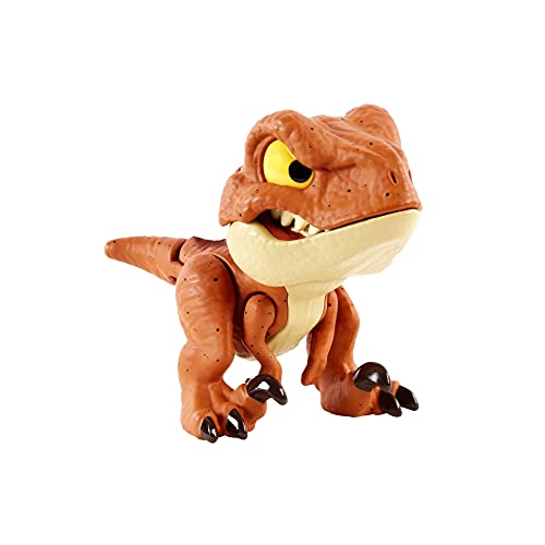 Figurine Velociraptor Jurassic World Snap Squad Attitudes pour collectionneur