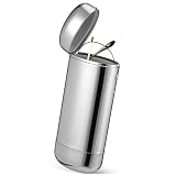 WRITWAA Brillenetui Metall 155X61X36mm Schlankes Hartschalenetui mit Sicherem Knopfverschluss Kompakt für Reisen und Damen Multifunktionaler Sonnenbrillenhalter