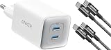 Anker Nano Charger USB C & Cavo USB C 333(Confezione)