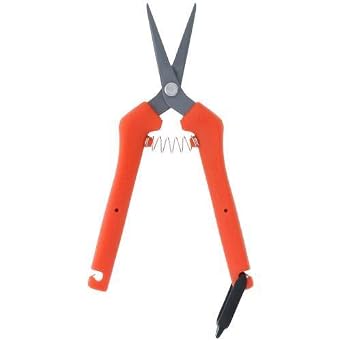 Chikamasa TP-500SF Ultra-Light Japanese Trimming Scissors Stainless Steel with Fluorine Coating