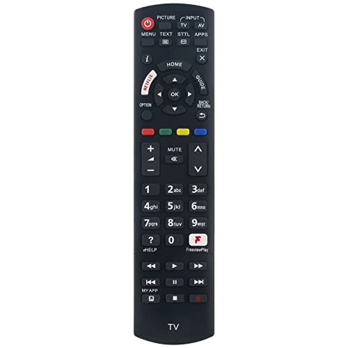 N2QAYB001212 Replacement Remote Control fit for Panasonic LED TV TX-32FS503B TX-40FS503B TX-40GX700B TX-50GX700B TX-58GX700B TX-65GX70 TX-40GX800B TX-50GX800B TX-58GX800B TX-65GX800B