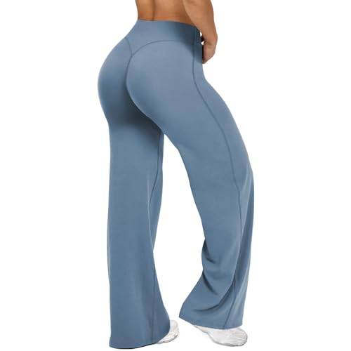JGS1996 Wide Leg Yoga Pants for Women