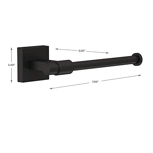Franklin Brass Max51-Fb Maxted Single Arm Toilet Paper Holder In Matte Black #TOP1