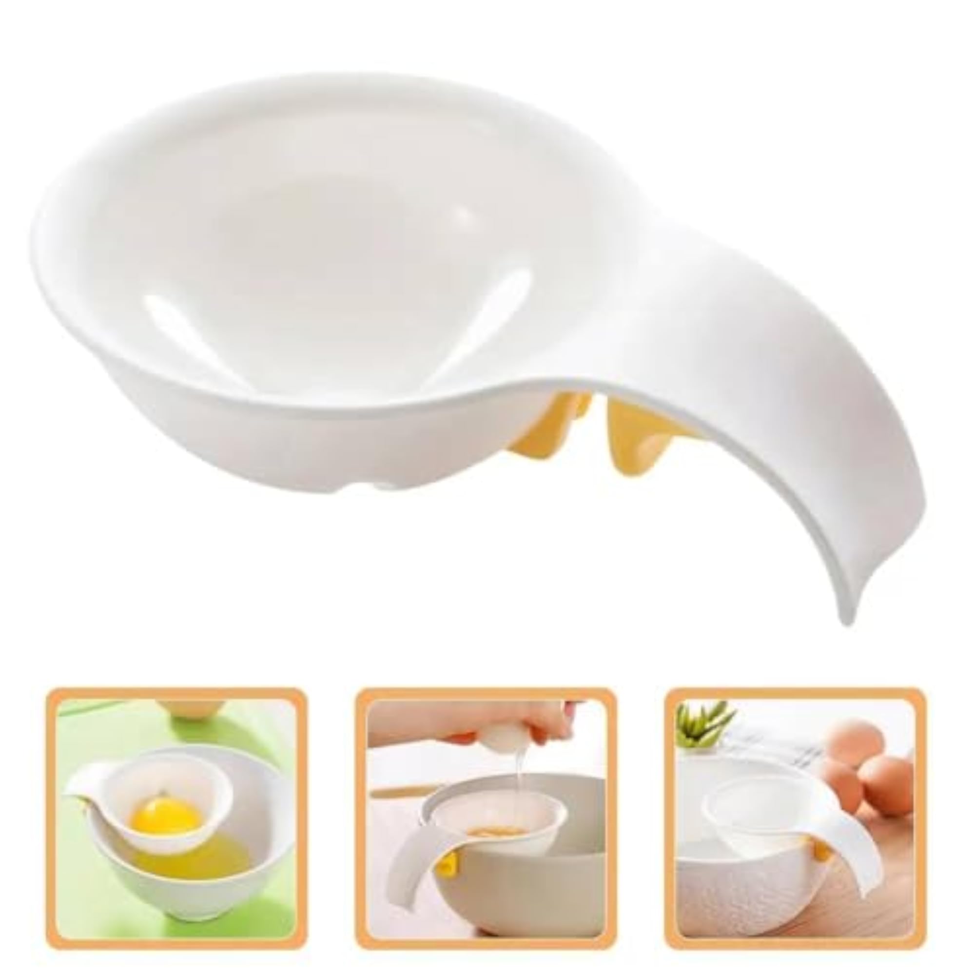 2-Pack Effortless Egg White Separator Kitchen Tool