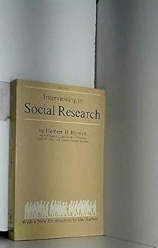 Hardcover Interviewing in social research (A Phoenix book) Book