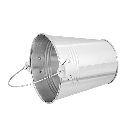 UPKOCH 1 Pieza Tambor Aceite Oil churrera barbacoas Accesorio Limpieza Barbacoa Accesorios para Barbacoa Cubo de Grasa para Barbacoa Cubo de Goteo de Grasa Chapa de Hierro galvanizada