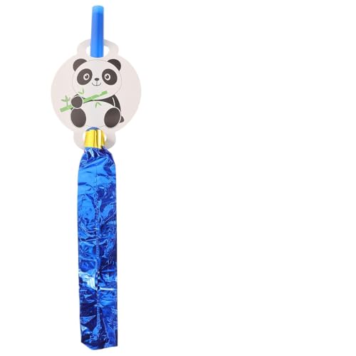 KONTONTY 12piezas Artículos Para Fiestas De Pandas Silbatos Musicales Para Fiestas Cuernos De Suministros Para De Cumpleaños Juguetes Para Para Celebrar Cumpleaños Festivos