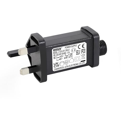 4.5V 1.35W String Lights Indoor-Outdoor Power Adapter for CZJUTAI JT-DC4.5V1.35W-IP20 Christmas Lighting [U213]