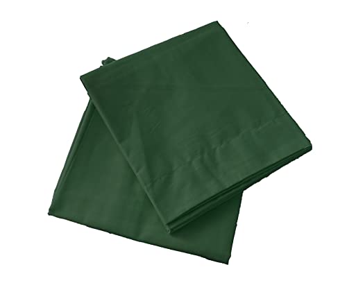 Imaylex Soft And Breathable 100% Egyptian Cotton Envelope Pillow Shams, Silk Like And Cozy Decorative Pillow Covers, Set Of 2, Dark Green, King #TOP5