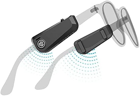 JLab JBuds Frames Wireless Open-Ear Audio for Your Glasses | 8-hour Bluetooth Playtime