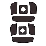 Facile à utiliser : tous les patins de souris de jeu sont prédécoupés et découpés avec précision. Il suffit de les aligner avec le bas de votre souris lorsque vous les utilisez.