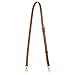 Allzedream Leather Purse Strap Replacement Crossbody Handbag Long Adjustable (Brown)
