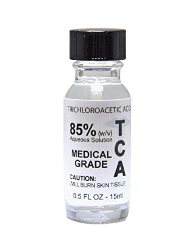 85% TCA - Trichloroacetic , ACS (1/2 oz) (15ml) by RePare Skincare