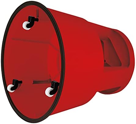 Wedo Kickstool, Red, 43 cm Diameter of top 29 cm, of Bottom Side: 44 cm