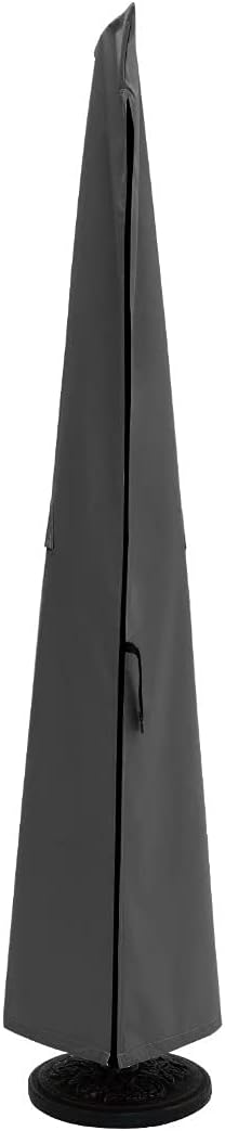Patio Umbrella Cover for 6.5FT to 14FT Gray by ABCCANOPY