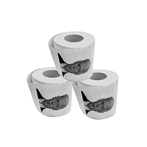 Ｊｏｅ B̮̼͉i̛̥̗den̡ Funny Prank Toilet Roll Paper, Biden Toilet Paper Roll Political Novelty Biden Tp Gag Gift -2 Ply Bathroom Tissue 200 Sheets #TOP5