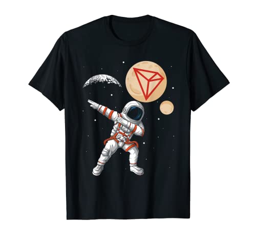 TRX vers la lune, actif de jeton Millionaire Crypto Tron Coin T-Shirt