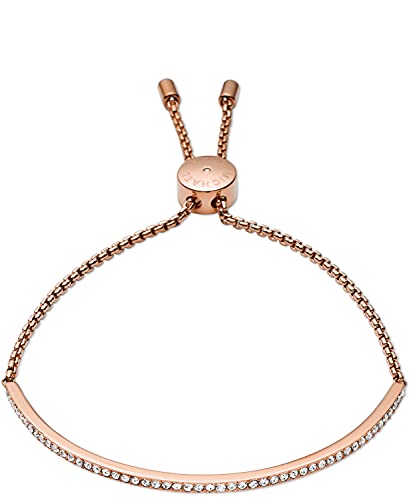 Michael Kors Pave Bar Slider Rose Gold Bracelet #TOP1