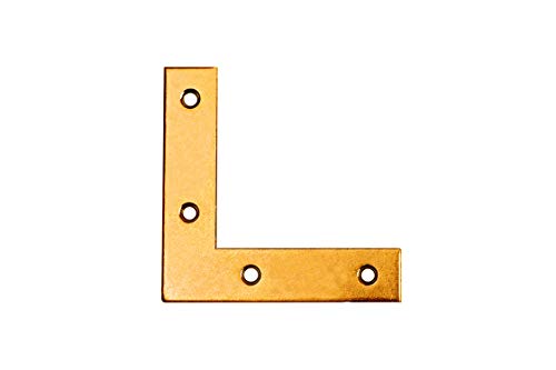 Mobila RS00600 Verstärkungswinkel, verzinkter Stahl, 30 x 30 mm, 4 Stück