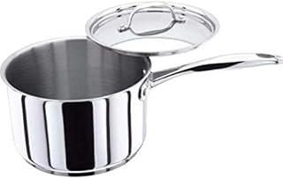 Stellar 7000 S705 Stainless Steel Saucepan, Induction Ready, Oven Safe, Dishwasher Safe, 20cm 3.1L Fully Guaranteed