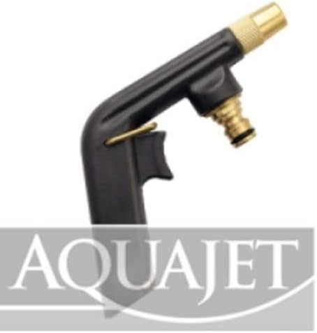 470 B Aluminium Spray Gun Lacquered with Epoxy Anti-Scratch Paint in Blister, Silver, 30 x 30 x 30 cm