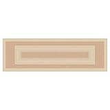 Kendor Unfinished MDF Drawer Front, Square w/Raised Panel, 6H x 19W