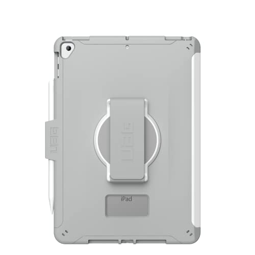URBAN ARMOR GEAR UAG Designed for iPad 10.2" Case 9th/8th Gen 2020-2021 w/Hand Strap Scout White/Grey, Rugged MIL-STD Protective Cover w/Apple Pencil Holder Compatible w/Smart Cover/Keyboard by URBAN ARMOR GEAR - Image 3