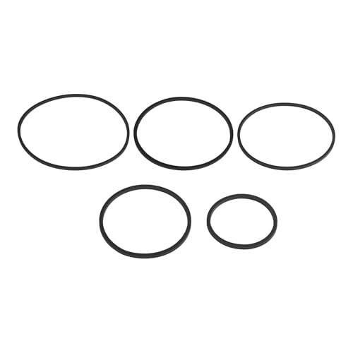 CAPASTEC Fish Feeding Ring, Floating Plant Corral, Aquarium Floating Plant Ring, Floating Ring Aquarium Feeding Ring, Fish Tank Plant Corral Set for Aquarium Accessories, 5pcs, Black