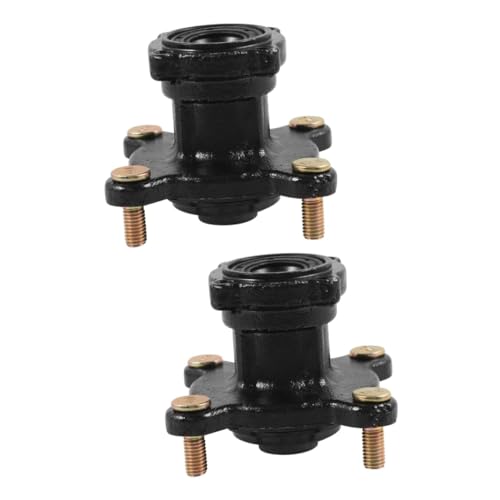 Moyeux d'essieu de VTT Anneome en métal pour un freinage à disque ultra stable