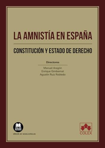 Portada de Amnistía en España. Constitución y Estado de Derecho