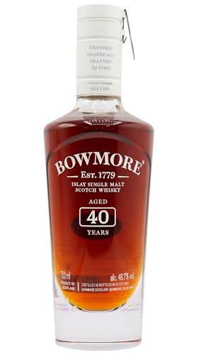 Bowmore - Islay Single Malt 2021 Release - 40 year old Whisky 70cl 48.7% ABV