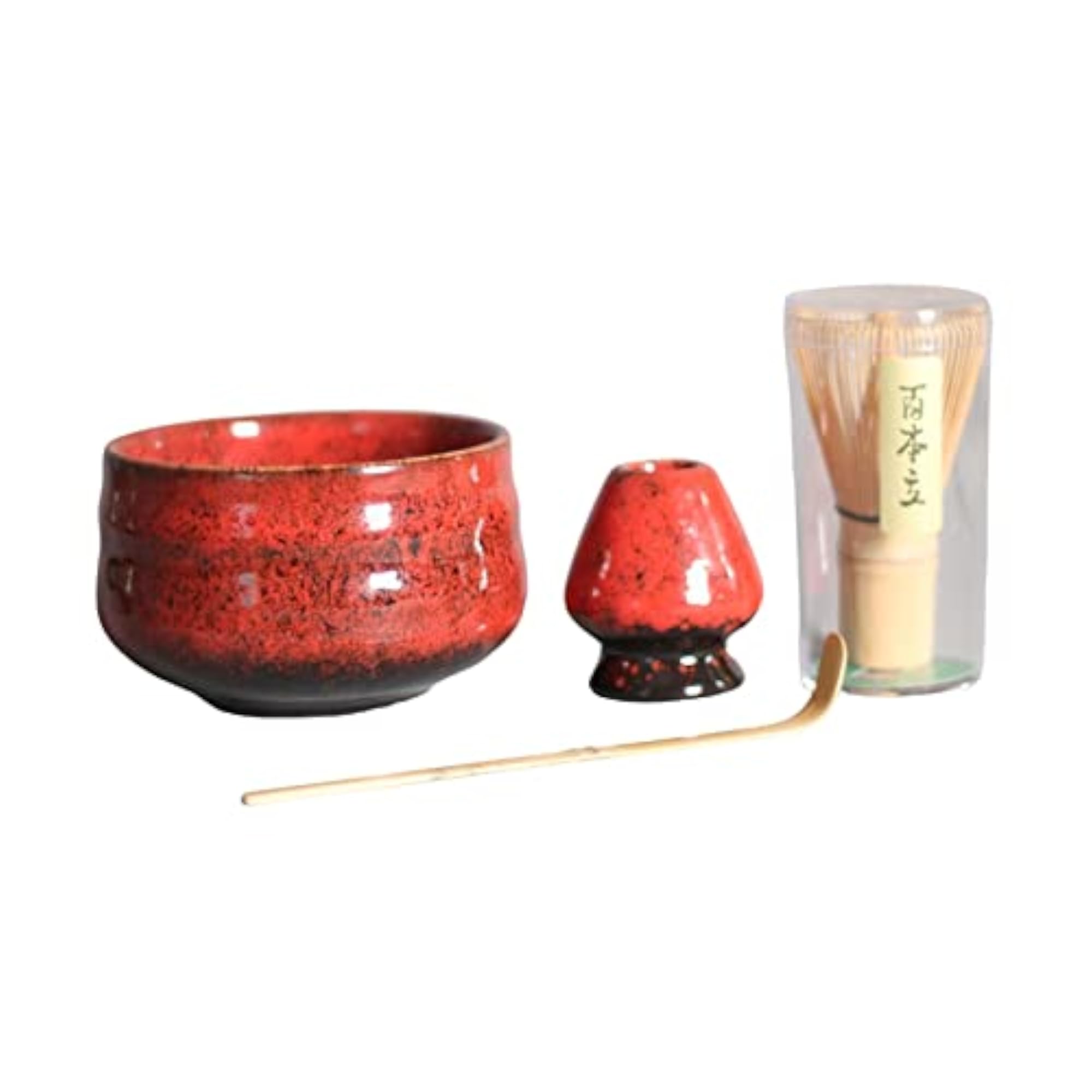 4Pcs Japanese Matcha Set for Tea Ceremony