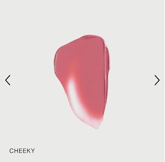 Merite Cheeky Cream Blush, Lightweight Buildable Color Balm with Vitamin E for Cheeks and Lips Flush Balm Cream Blush (0.31oz) (Cheeky - Cool Pink)
