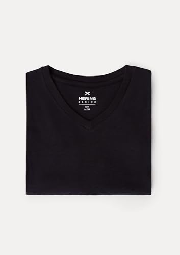 Kit Com 3 Camisetas Masculinas Básicas Slim Gola V Hering - Multicolorido M