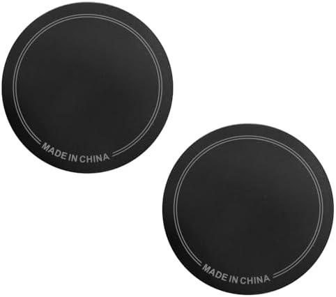 E-outstanding 2pcs Cloth Drum Skin Protector Single Stomp Black Shelf Drum Skin Reinforcement Sticker Wear Resistant Sticker Adhesive Bass Drum Heads Percussion Accessories image 5