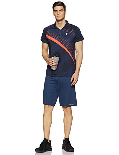 Image of Amazon Brand - Symactive Men's Printed Regular Fit Polo