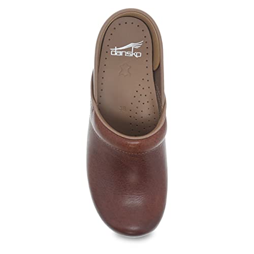 Image of Dansko Professional Slip-On Clogs for Women - Rocker Sole and Arch Support for Comfort - Ideal for Long Standing Professionals - Nursing, Veterinarians, Food Service, Healthcare Professionals