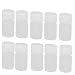 New Lon0167 15ml 14mm Featured Diameter PP Plastic reliable efficacy Round Shaped Narrow Mouth Bottle Clear 10pcs(id:f57 90 8b 954)