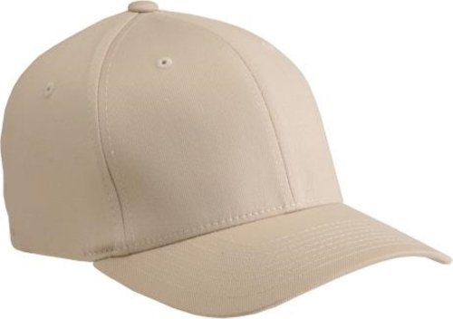 Image of Flexfit Trucker Mesh Fitted Cap | 6-Panel, Mid-Profile, Stretchable Mesh Backing, Flexfit Sweatband, Curved Visor, Silver Undervisor