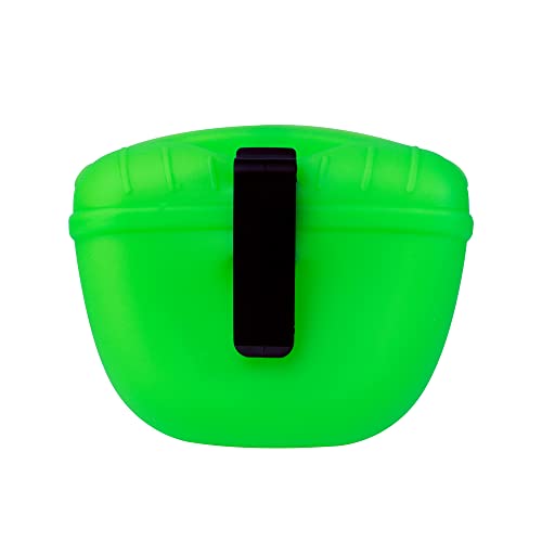 Porta Petisco para Adestramento silicone NYPets com suporte (Verde)