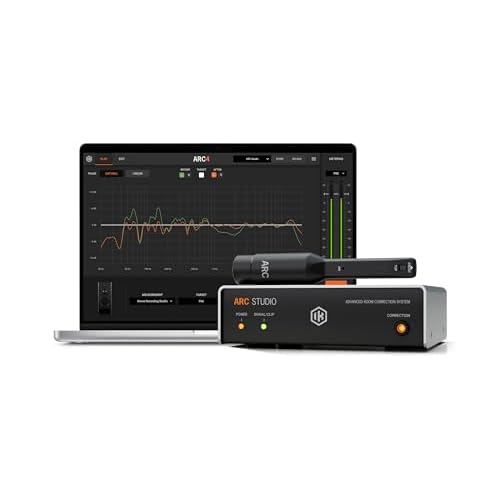 IK Multimedia ARC Studio. Standalone advanced room correction system. Includes hardware processor unit, ARC 4 software and measurement mic