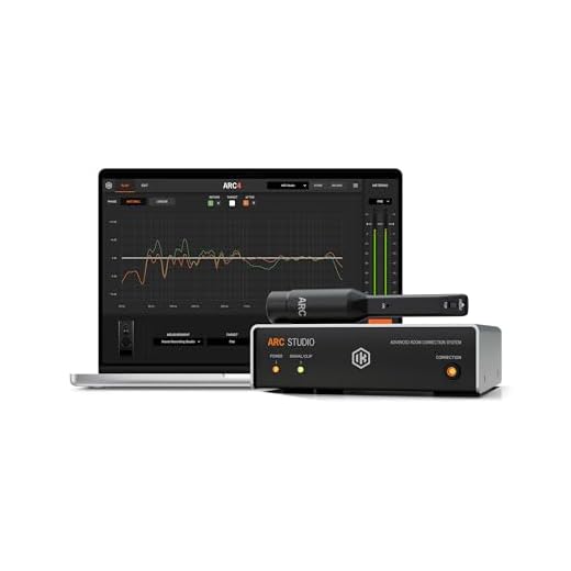 IK Multimedia ARC Studio. Standalone advanced room correction system. Includes hardware processor unit, ARC 4 software and measurement mic