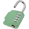 CL11KG Combination Lock, 4-digit Combination Padlock for Outdoor Use, Your Own Combination for Lockers, School, Gates, Doors, Toolbox, Hasps, and Storage (1 x)